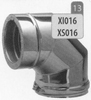 Bocht 90 graden, diameter 150 mm Tisend DW/pst