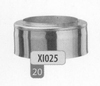 Eindstuk: konisch eindstuk, diameter 150 mm Titan DW/p.st.