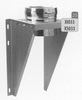 Steun: vertrekmuursteun, diameter 150 mm Tisend DW/pst