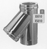 T-stuk 135 graden, diameter 150 mm Tisend DW/pst