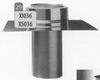Vertrekplaat enkelwandig naar dubbelwandig, diameter 150 mm Tisend DW/pst